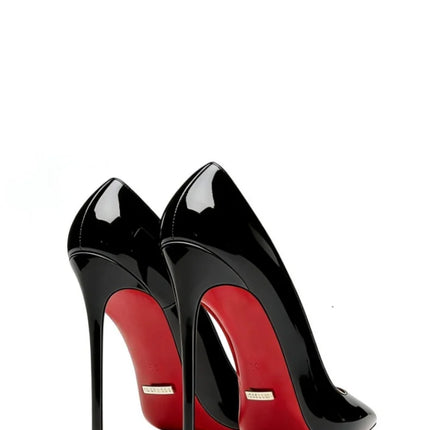 Elegant Woman Heeled Shoes 2026 Trend Luxury Red Bottoms High Heels Pointed Toe Stiletto Pumps 12 cm Party Dress Wedding Shoes