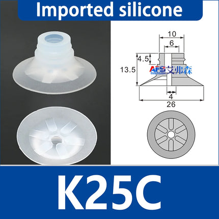 10Pcs Mechanical arm film plastic bag accessories packaging machine bag opening suction cup Suction nozzle for bag machine APEX