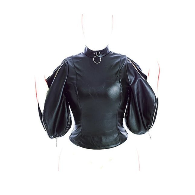 Sex Slave Binding Women Sex Toys BDSM Bondage Mummy Restraint Bags, Leather Double Arm Binder Restraint Straitjacket, Sexy Costume