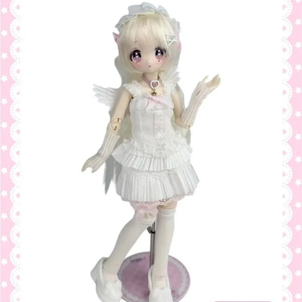 Authen1/6 Bjd Blind Box Miralab Don'T Mess With My Bangs Series Bjd Movable Joint Doll Rubber Hair Transplantation Set