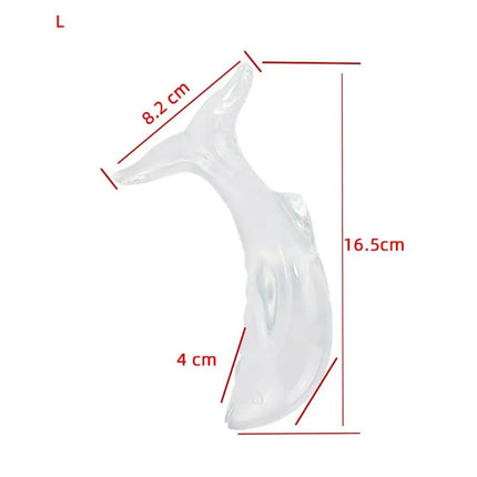 Dolphin Style Anal Plug Anal Dilator Silicone Prostate Expander for Couples Intimate Fun and Sensual Massage