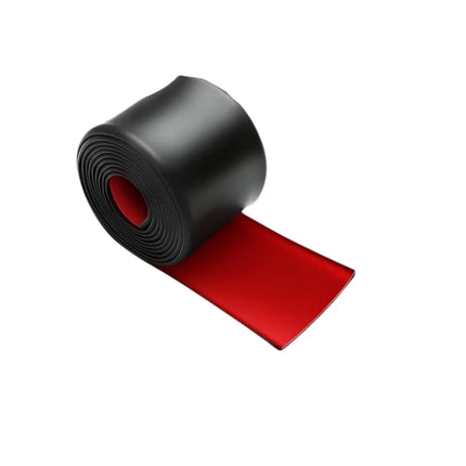 1PC 1/2m Self-Adhesive Car Door Edge Bumper Strip Scratch Resistant Protective Film Carbon Car Door Edge Wrapping Sticker