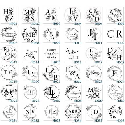 Embosser Stamp LOGO Customized Wedding Library Book Private Seals Customization Envelope Party Invitation Embossing Stamps DIY