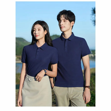 Polo Shirt Custom Logo Causal Embroidery Personal Company Brand Print Men And Women Clothing 16 Colors Summer Fashion Tops