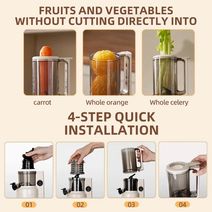 Automatic Electric Citrus Juicer Orange Lemon Fresh Orange Juicer juice and residue separation Juice Machine For Home 220V