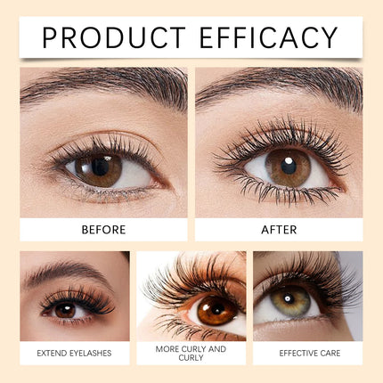 Eyelash Primer Waterproof Mascara Base 5ml Volumizing Lengthening Lash Booster Curling Sweatproof Smudge Proof Eye Makeup Shea