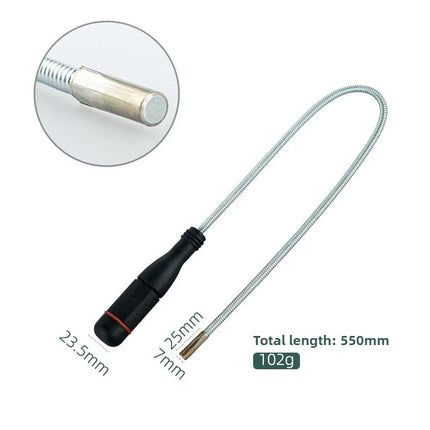 Telescoping Extendable Magnet Pick Up Device Portable with Pen Clip Magnetic Suction Bar Picker Hand Tool Accessories