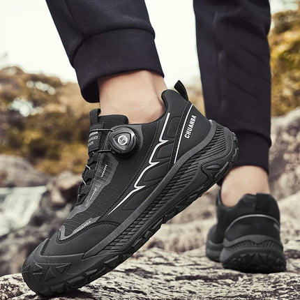 2025 new men's shoes work sports shoes fashionable casual shoes comfortable multi-functional low top shoes outdoor hiking shoes