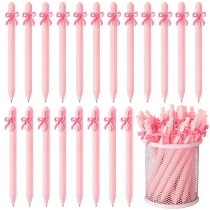 * 5PCS Pink Black Cute Butterfly Pen For Birthday Wedding Valentine's Day Carnival Celebration Party Favor Gift Bag Filler Prize