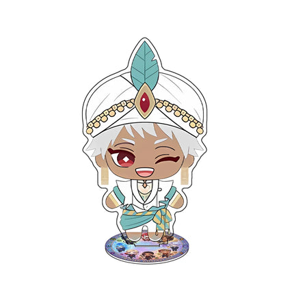 Anime Twisted Wonderland New style Cute Cartoon Malleus Draconia 10CM Acrylic Stand Keychain Cosplay Desk Decor Collect Gifts
