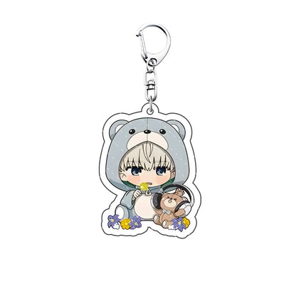 Anime WIND BREAKER 6cm acrylic Keychain key chain big stand brand Sakura-harusugita Keitaro  decoration key ring Gift
