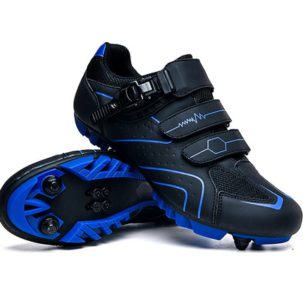 Mountain Bike Shoes Men's Cycling Shoes MTB Shoes Quick Ratchet Buckle Compatible with SPD System Pedal for Indoor and Outdoor Mo