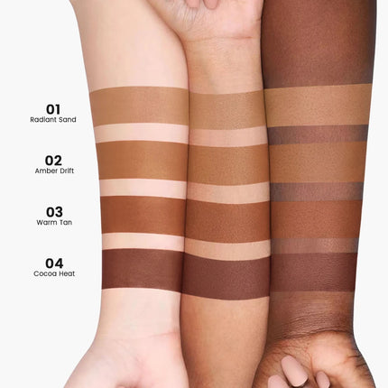 Waterproof Contour Cream，Moisturizing & Easy-to-Blend Contour Cream， Defined Facial Features With Buildable Coverage
