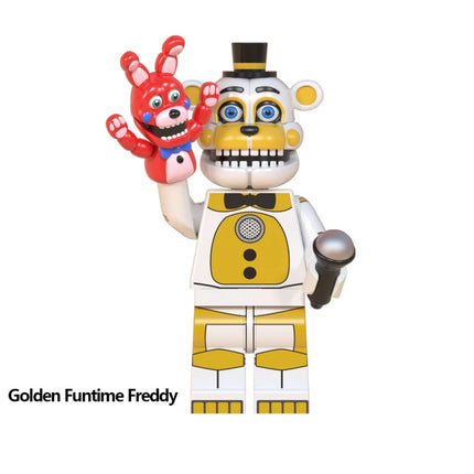 WM6097 WM6170 WM6173 V1004 Blocks Anime Nightmare Games Bricks Toy Dolls Model Building Blocks Toys Gifts Assemble Toys