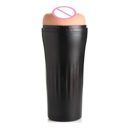 Powerful Sucking Masturbation Cup Male Realistic Vagina Pocket Pussy Blowjob Massager  Pocket  Male Masturbator Sex Adult Man18+