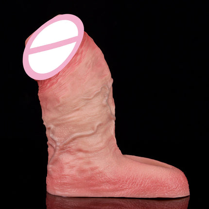 ORALSX Soft Ultra Penis Sleeve Deep Veins Design With Cock Ring For Dick Enlarger Dildo Sheath Silicone Male Sex Toy Pleasure