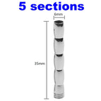 5 sections tube