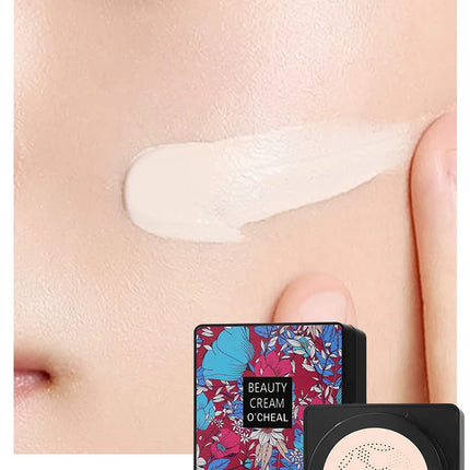 Mushroom Head Air Cushion CC Cream Foundation Concealer Oil-control BB Cream Whitening Face Base Makeup Cosmetics Moisturizing