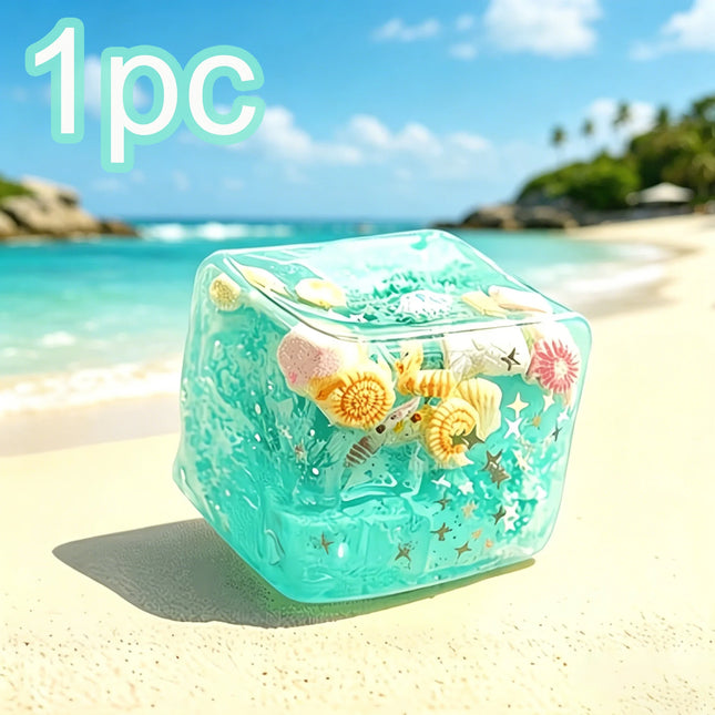 A New 3D Cartoon Stress-Relief Toy, Realistic Cube 3D Squeeze Toy, Endless Squeezing Toy, Fun Christmas Gift, Gift for Grandsons and Granddaughters, Birthday Gift, School Prize, Easter/Christmas Gift