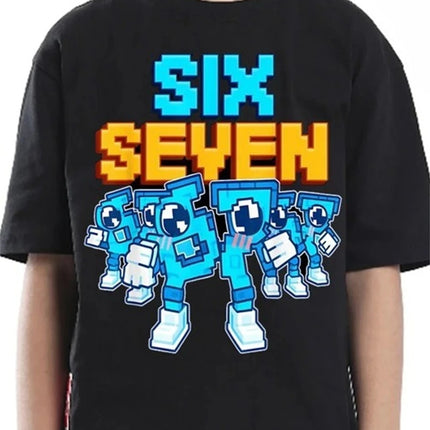 67 Meme Steal A BrainRot Italian Children T Shirt Boys Girls Kids Summer Cotton Short Sleeve Graphic Tees Tops Cartoon Tshirt