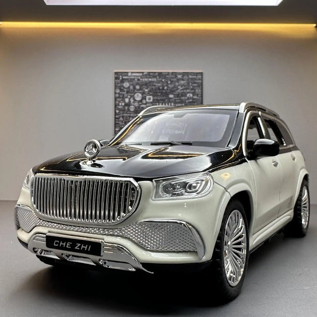 1:24 Mercedes Benz Maybach GLS600 Alloy SUV Diecast Metal Model Simulation Collection Of Hobby Decorative Fine Ornaments Kid Toy