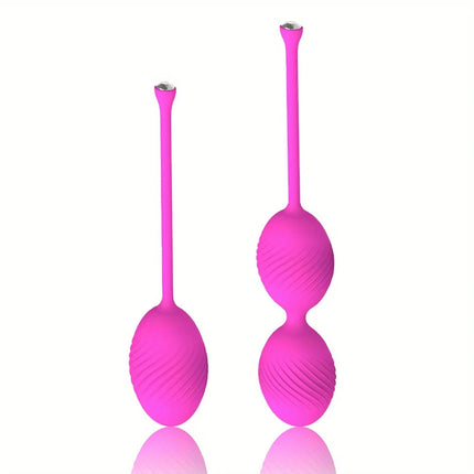 Set Safe Silicone Kegel Ball Vagina Bulb Private Tighten Exercise Machine Sex Toy For Women Masturbation Kegel Weights Adult Toy