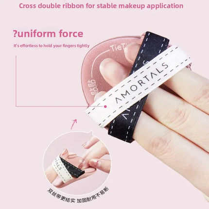 Ermu Tearable Foundation Puff Women's Makeup Sponge Air Cushion Foundation Liquid Concealer Skin-Friendly Easy to Use