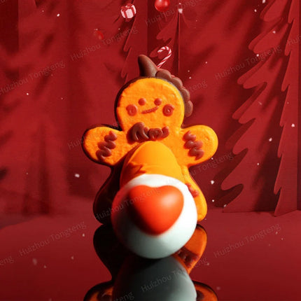 Monster Dildo Silicone Fantasy Colorful Cute Dildo Gingerbread Man Strong Suction Cup Dragon Dildo Anal Plug Sex Toys For Women