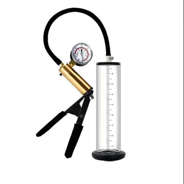 2026 New Upgrade Penis Pump Sex Toys - Pumps & Enlargers Manual Dick Pump With Metal Handle And Pressure Dial Cock Pump