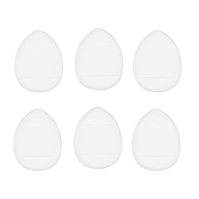 6/10Pcs Mini Finger Puff Foundation Small Air Cushion Powder Sponge Face Concealer BB Cream Cosmetic Applicator Makeup Tools