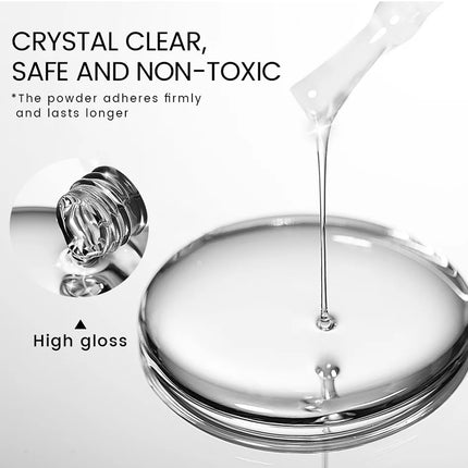 BORN PRETTY 10ml Chrome-Base Gel Polish Metallic Glitter Nail Power Super Shine Soak Off UV LED Functional Gel DIY Nails Art