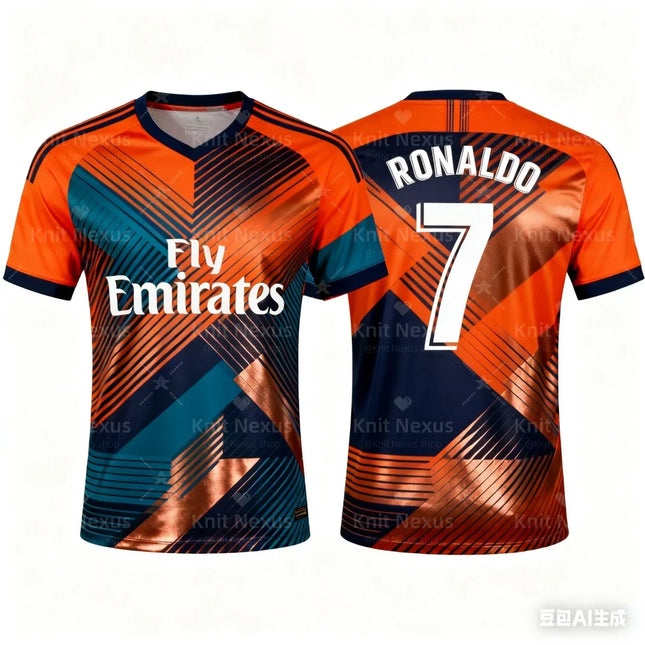 Outdoor Football Jersey Men's Sports Fitness T-Shirt 3d Printing Summer Dry Quickly Men's T-Shirt Kid's Clothing Woman Tee