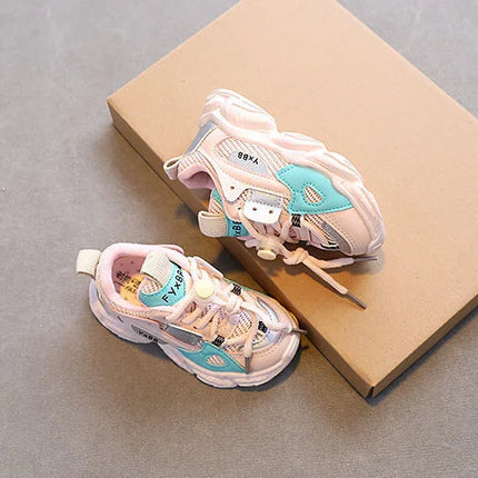 Size 21-36 Baby Toddler Shoes For Boys Girls Breathable Mesh Little Kids Casual Sneakers Non-slip Children Sport Shoes tenis