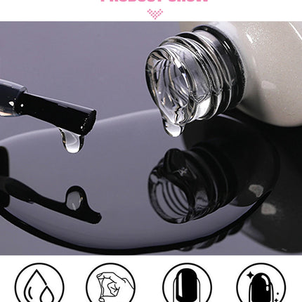 BORN PRETTY 10ml Transfer Foil Nail Gel Polish Semi-Permanant Varnish For Adhesive Sticker Soak Off UV LED Gel Nail Art Manicure