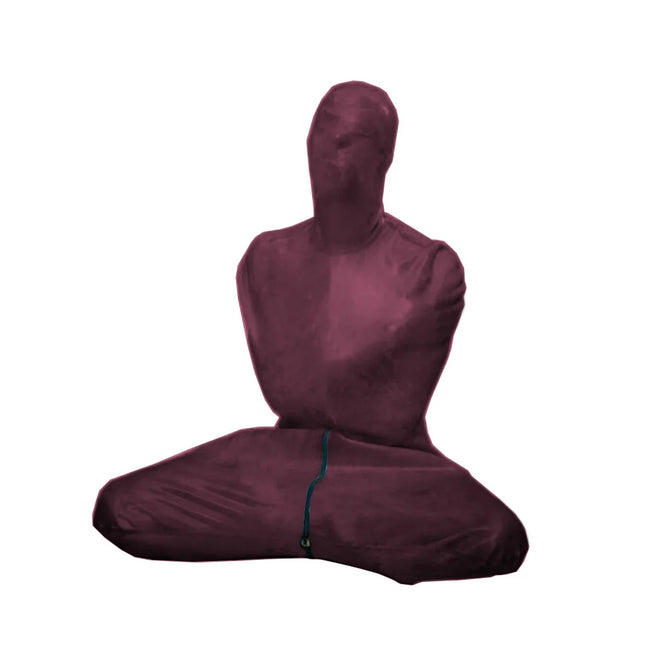 Unisex Fetish Shiny PVC Leather Bodysuit, Mummy Costumes, Sleeping Bag, Sexy Catsuit, Fron Zipper with Crotch, Halloween Cosplay