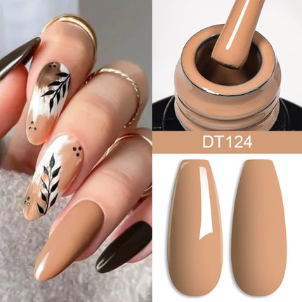 7ml Thermal Gel Nail Polish 3 Layers Temperature Color Changing Gel Winter Grey Semi Permanent Soak Off Nails Art UV Gel Varnish