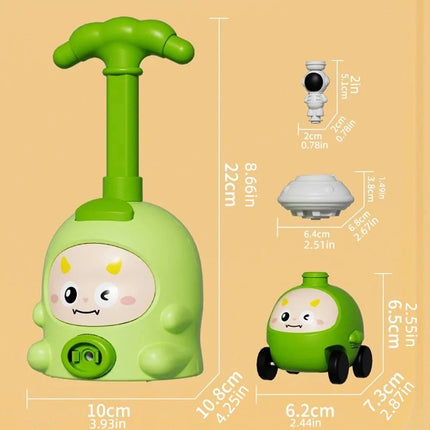 Inertial Air Power Air Power Balloon Car Aerodynamic Flying Children Gits Aerodynamic Flying Toy Rocket Balloon Launcher