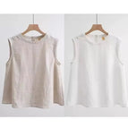 L code【 110-132 lbs 】 / Hemp color + white [affordable two-piece pack]