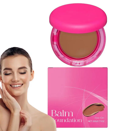 1pcs foundation makeup cream Waterproof Sweatproof Oil Control Full Coverage Foundation Makeup Cream