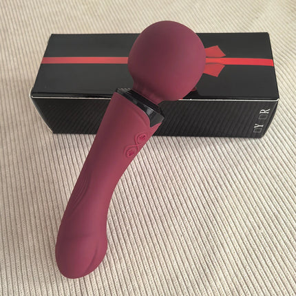 Dual motor Massager Vibration 10 Modes Silicone material Multiuse Vibrator Anal Plug Sex Toy For Women G-spot Stimulator