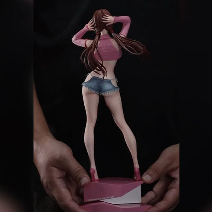 Anime Figure Mari Makinami Evangelion Gk Statue Summer Girlfriend Beautiful Girl Model Desktop Ornament Gift For Adult Anime