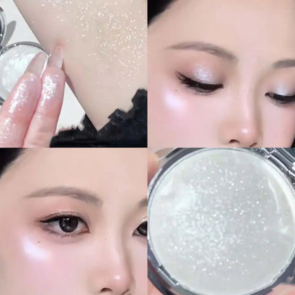 Shimmer Champagne Highlighter Mashed Potato Diamond Shiny High Gloss Paste Pearlescent Fine Flash Brightening Contour Highlights