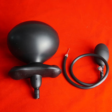Silicone BDSM Bondage Slave Gag,Inflatable Mouth Gags Ball with Detachable Pump ,Sex Toys for Couple,Restraints,Role Play
