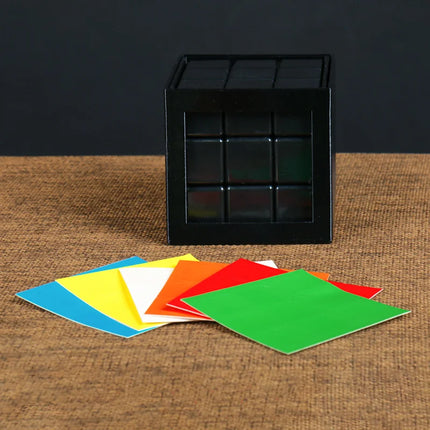 Vanishing Cube Appears As a Visual Multi-effect Cube Castle Easy To Use Gimmicks Funny Magician magic Tricks Illusions