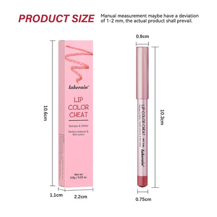Mini Lip Liner Pen Pillow Intimacy High Color Define Sexy Lips Precision Waterproof Long-lasting Girlfriend Gifts Lip Liner Pen