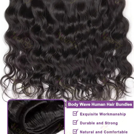 Body Wave Raw 1 3 4 Human Hair Bundles Unprocessed Human Hair Wavys Double Drawn Weft Virgin Hair Bundles Weave Extensions