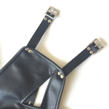 Faux Leather Head Harness Straps Mask Adult Products Oral Fixation Open Mouth Gag BDSM Bondage Roleplay Sex Toys for Women Men