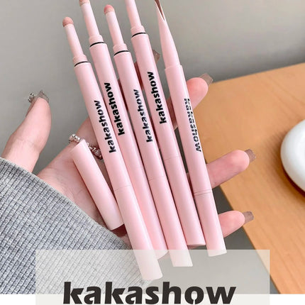 Meniscus Double-end Lying Silkworm Eyeliner Pencil Diamond Glitter Matte Eyeshadow Pen Brightening Cream Shadow Highligh Makeup
