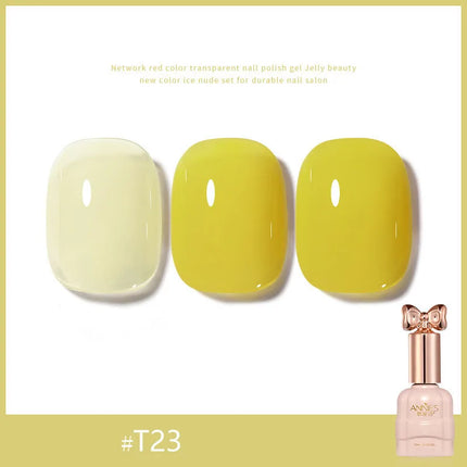 Pretty Colorful Glitter Nail Polish Reflective Candy Color Nail Varnish Semi Permanent UV Polish Nails Art Manicure Jelly Glue