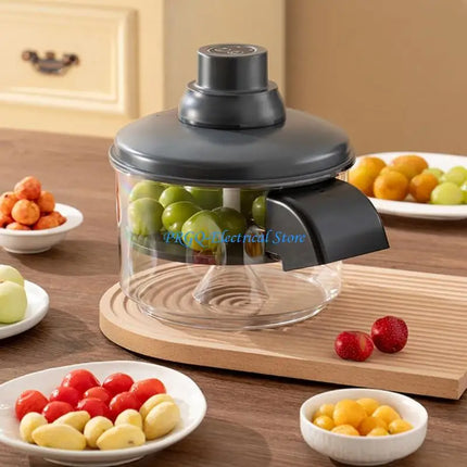 N0PF High Speed Fruit Peeling Machine 50W Motorized Tool Suitable for Garlic Grape Compact Kitchen Appliance Rustproof